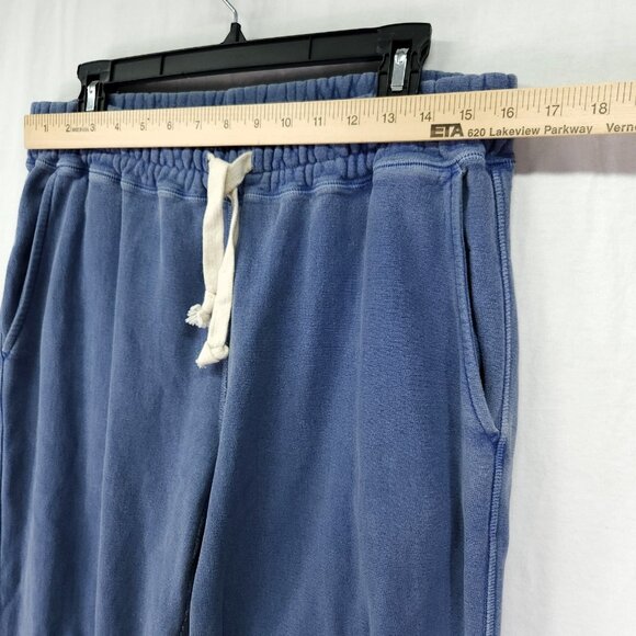 Todd Snyder Jogger Sweatpants Mens Medium Stretch Drawstring Blue Pockets - Picture 5 of 15